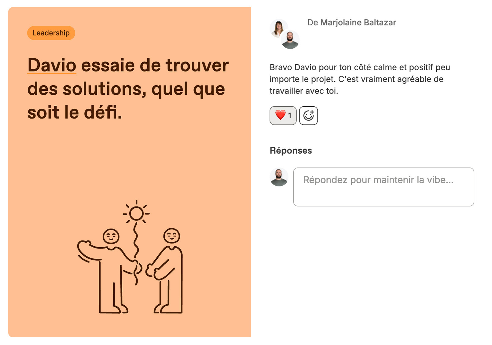 BOLÉAN Carte Office Vibes