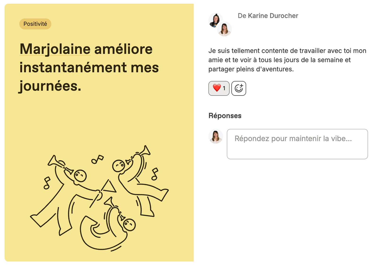 BOLÉAN Carte Office Vibes